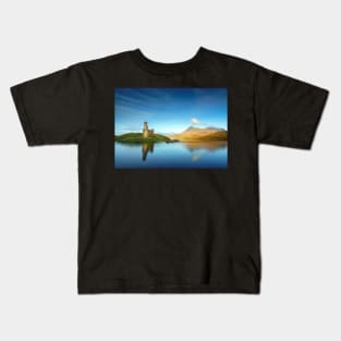 Ardvreck Castle Scotland Kids T-Shirt